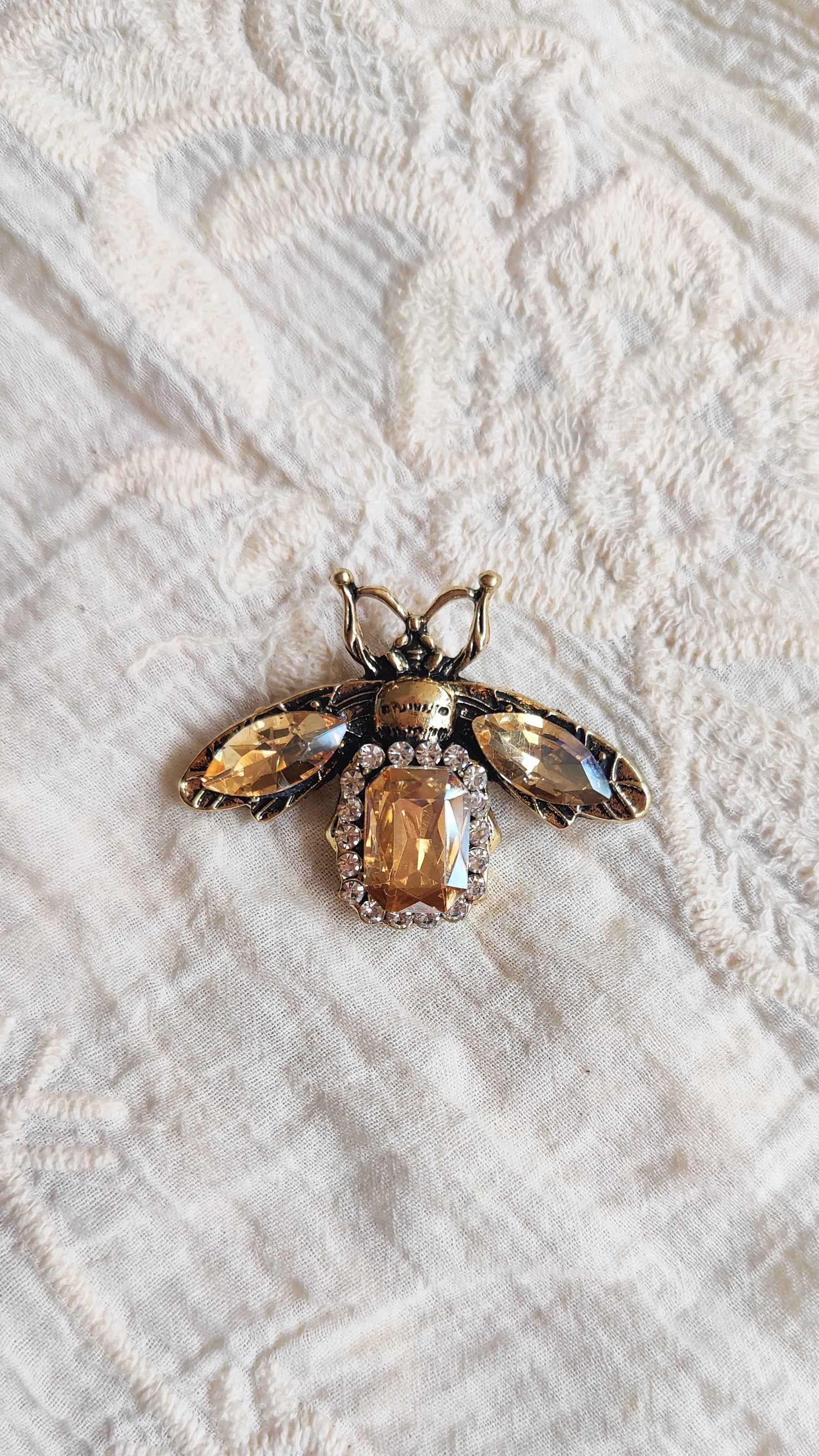 Brooch Bee Honey