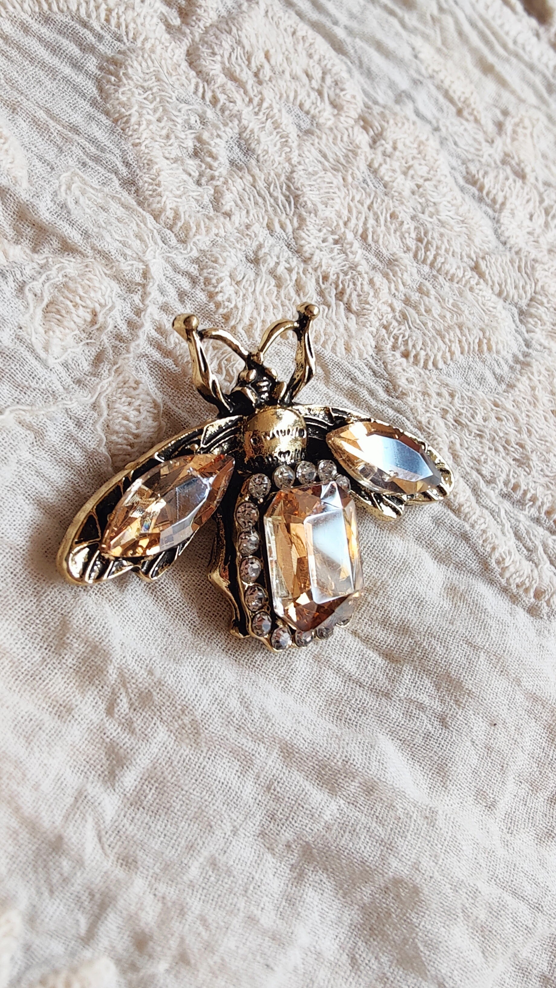 Brooch Bee Honey