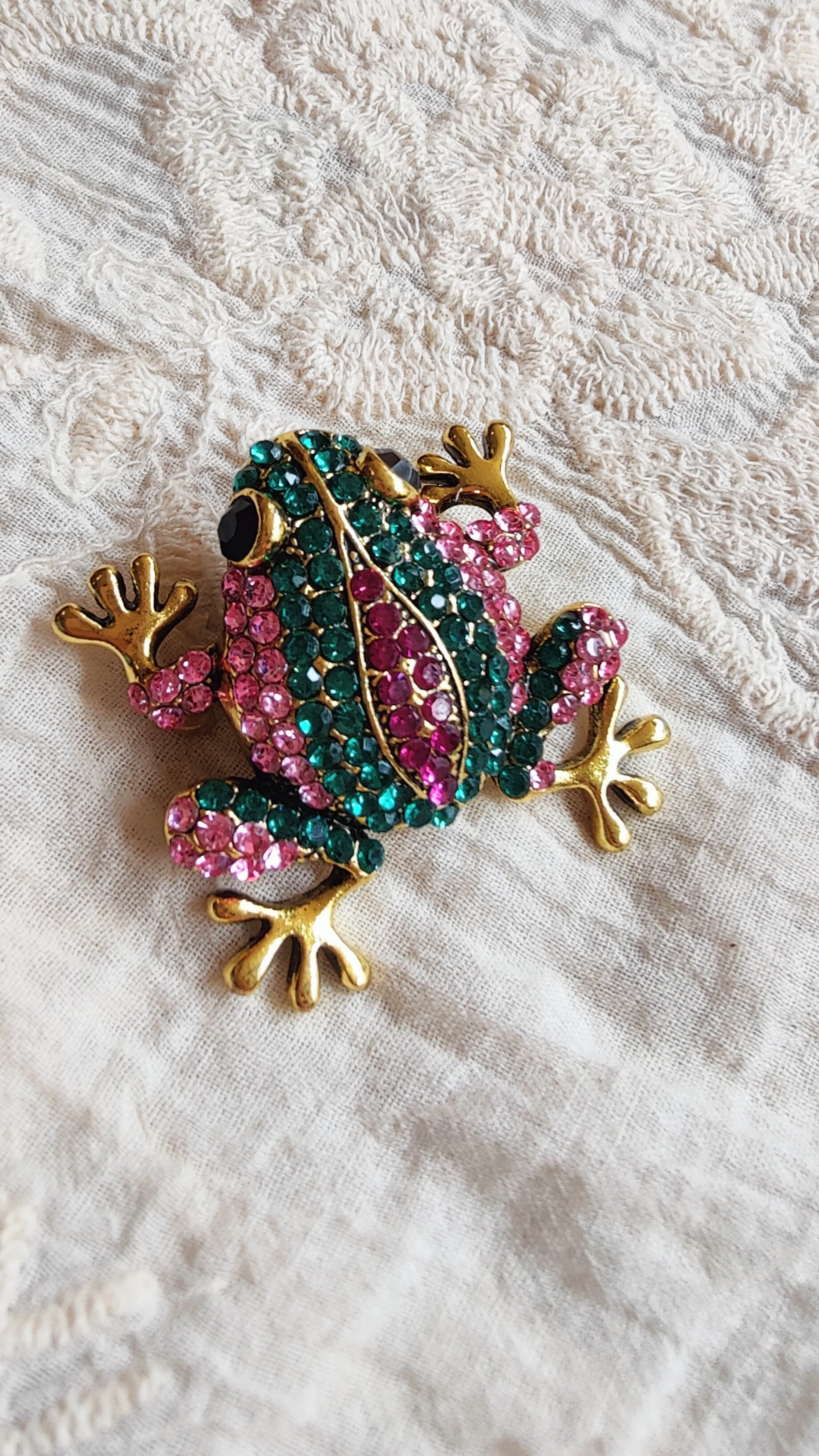 Brooch Frog
