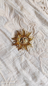 Brooch Sun
