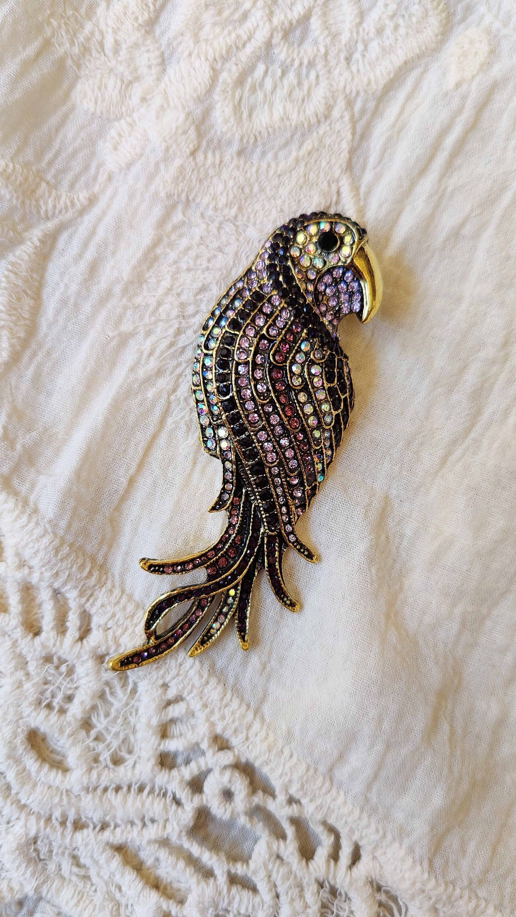 Brooch Parrot
