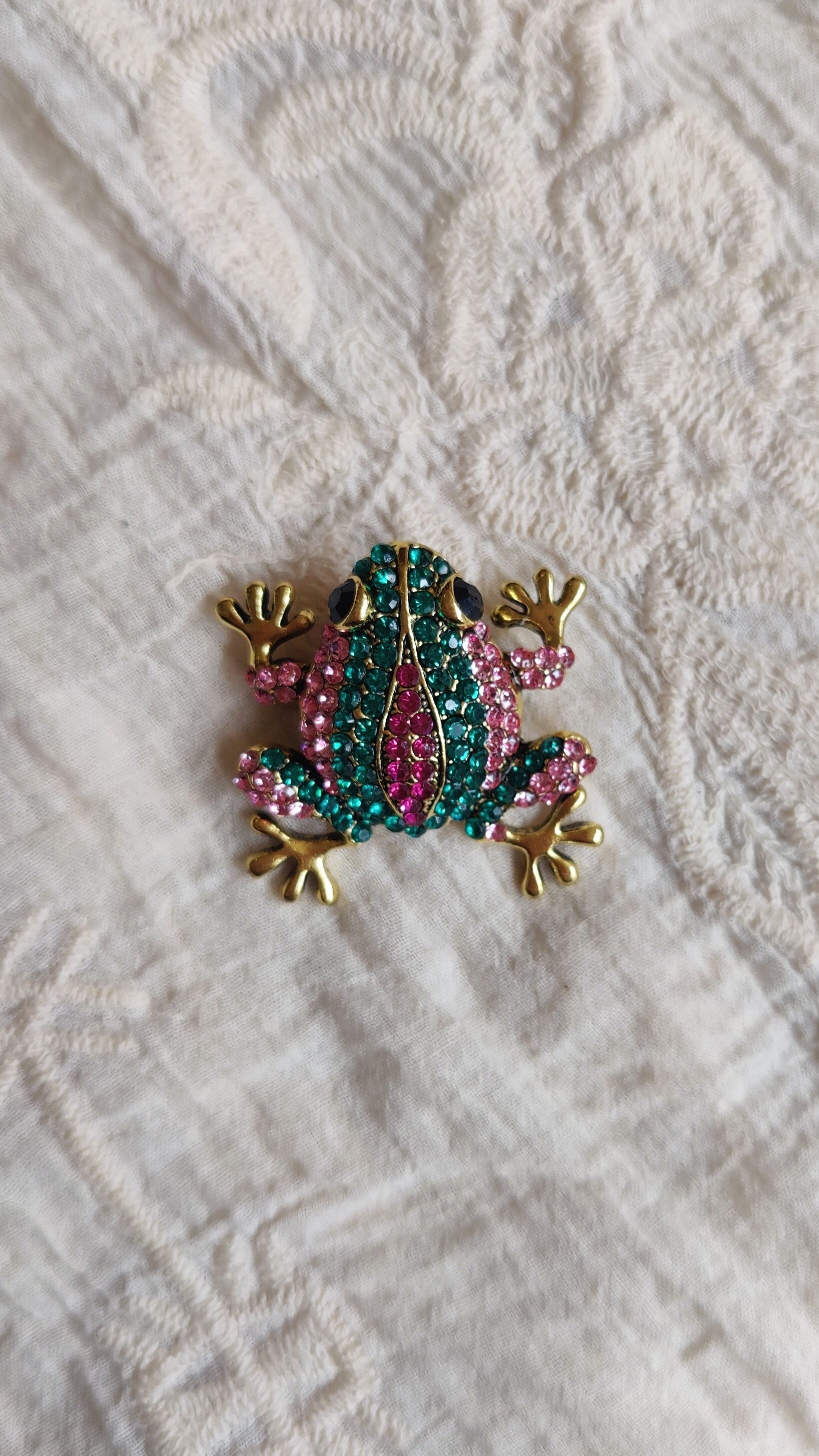 Broche Frog