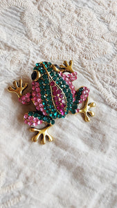 Broche Frog