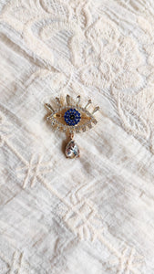 Broche Diamant Eye